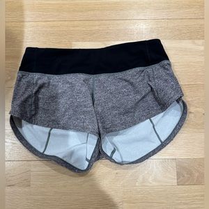 Grey Lululemon shorts